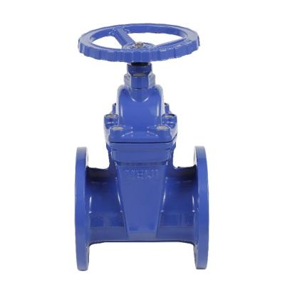 China General TIANJIN Sealing BS DIN AWWA Soft Iron 4inch 6inch Ductile Gate Valves Water Flange for sale