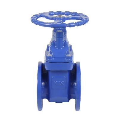 China General Ductile Iron DN100 DN200 Nrs Metal Seated Gate Valve Ggg50 for sale