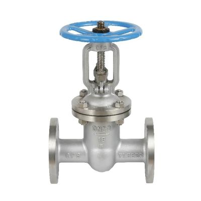 China WCB SS304 316 General Handwheel Cast Iron Stainless Steel Flange Gear Gate Valve for sale