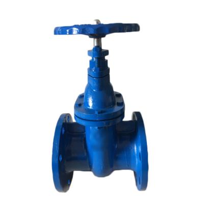 China General Hard Soft Seal Gate Valve With Ductile Iron Price PN16 PN25 DN100 DN250 Standard Water Flanged , Gate Valves Flange End for sale