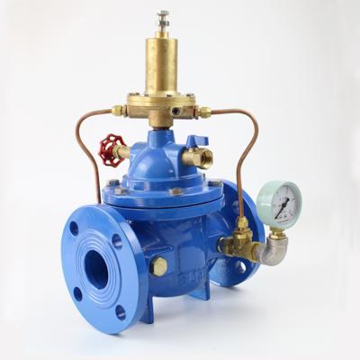 China 200X PN16 WCB General Pressure Relief Releasing Control Valve Reducing Valve Valves Hydraulic Pressure for sale