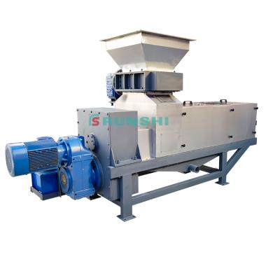 China Factory good performance kitchen food waste machine fruit scraps dewatering crushing waste liquid separator for sale