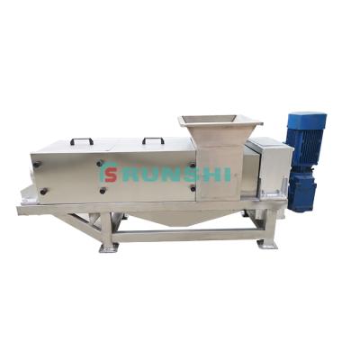 China Factory Best Quality Stainless Steel Food Residue Dewatering Machine Tea Screw Press Dewatering Machine for sale