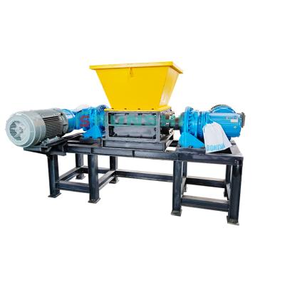 China Waste Shred RDF Double Shaft Textile Shredder Machine For Shredding Fabric for sale