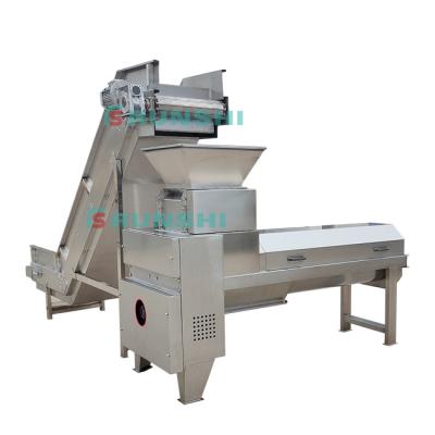 China fruit processing plant stainless steel pomegranate peeling machine/pomegranate skin removing machine for sale