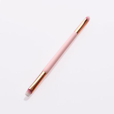 China Makeup Sets Brush Luxury Single Eye Liner Makeup Brush Tool Double Head Tattoo Brow Eye Liner Makeup Brush for sale