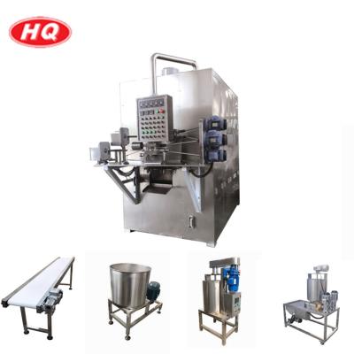 China HQ-DG2000 Automatic Bakery Wafer Egg Roll Production Line Wafer Egg Roll Making Machine for sale