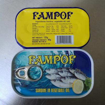 China Canned canned sardine from Morocco for sale