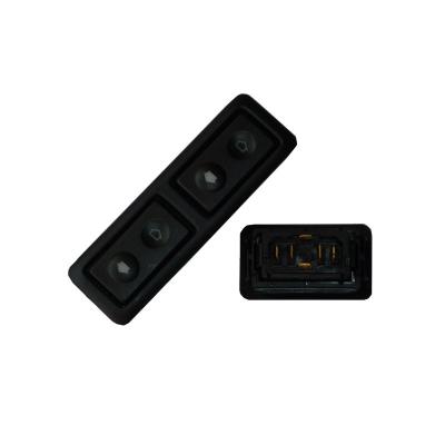 China universal car 2-door window power switch JQ-PWS-2BL for sale