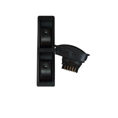 China universal car 2-door window power switch JQ-PWS-2FL for sale