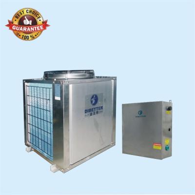 China 18Kw Bathroom Air Source Heat Pump EVI Heat Pump Water Heater Industrial Air To Water Heater for sale