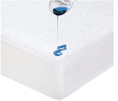 China Hypoallergenic Quilted Protector Terry Mattress Cover Custom Waterproof Water Proof Durable Mattress Protector for sale