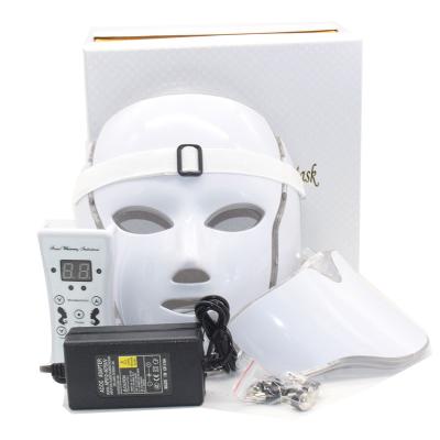 China Hot Selling 7 Colors Skin Care Therapy Face Skin Colored Acne Treatment Anti Aging Skin Led Beauty Mask for sale