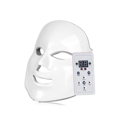 China Acne Treatment OEM Beauty Skin Care Portable 7 Colors Lights Therapy Masks Facial Led Mask for sale