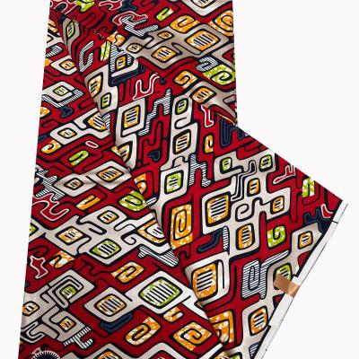 China Anti-Static Economical Custom Design Various Hot Sale 100% Cotton Wax Fabric African Wax Prints Fabric Ankara Loincloth for sale