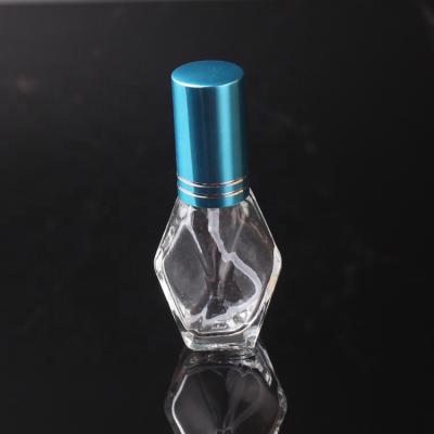 China Daily Necessities Factory Price 10ml 15ml 30ml 50ml 100ml Square Mist Spray Glass Perfume Bottle for sale