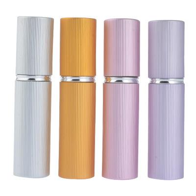 China Fashion Portable Travel Personal Care 4colos Size Available 5ml Perfume Bottle Empty Spray Bottles Mini Perfume Atomizers Cosmetic Containers for sale