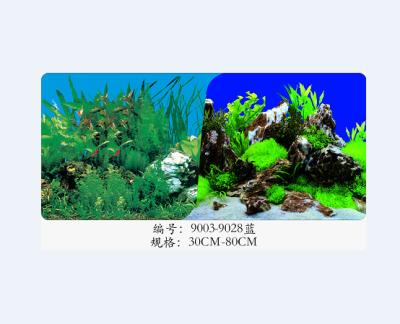 China High Definition Viable Painting For Aquarium Decoration Aquarium Primer Double Sided 3D Picture Adhesive for sale