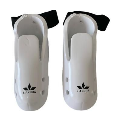 China Clean Factory White Foam Taekwondo Goot ITF Guard Dipped Training Device For Toe Protection Foot Protection for sale