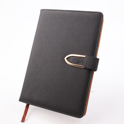 China Printed Stationary Custom Agenda Notebook Cover Business Planner Removable Notebooks With Buckle Promotion Book for sale