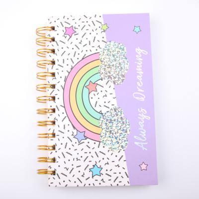 China Custom Printed A5 Notebook Premium Custom Printed Spiral Notebook for sale