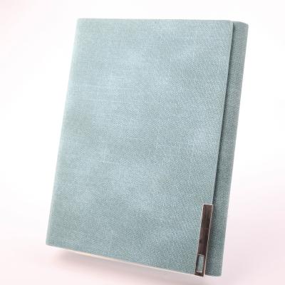 China New Stationary Luxury Design Folded Tract Notebook Printed Loose Leaf Diary Office Writing Notebooks Business Calendar Book for sale