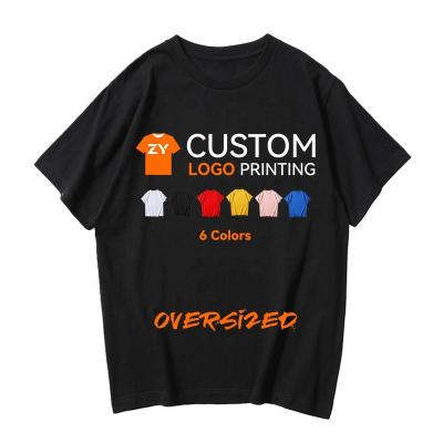 China Anti-wrinkle ZYtshirt 240Gsm Wholesale Supplier Unisex Custom T-Shirts Printing, Logo Design Embroidery Blank Cotton T Shirts for sale