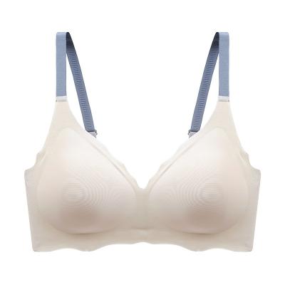 China One-piece soft comfort ultra-thin bra for ladies beauty back breathable radio push up bra women for sale