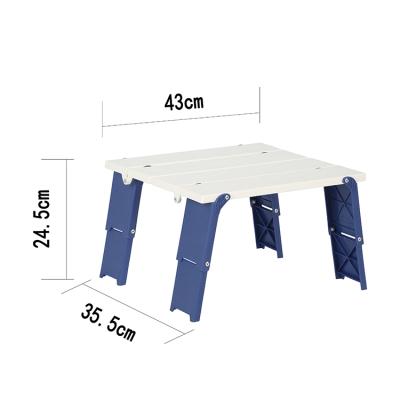 China Picnic Easy Carry Outdoor Plastic Camping Fishing Foldable Beach Table for sale