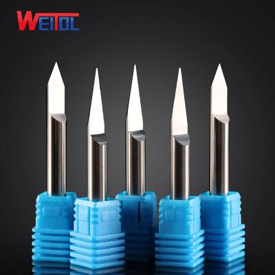 China WeiTol Carbide Tool Cnc Engraving Machine WeiTol Carbide Tool Flat Bottom CNC Router Bit China N 6mm Engraving Flat Bottom Engraving Bit for sale