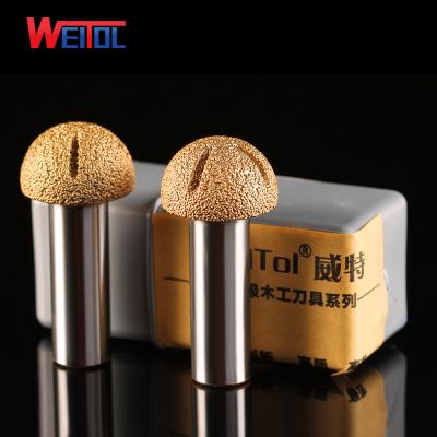 China Organic Board Weitol PCD Stone Engraving Bits Diamond Cove Box Bits For Marble Beveling Stones for sale