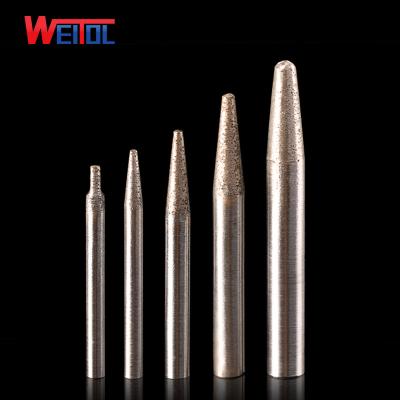 China Stone Diamond Welding Carving Router Bit For Cutting Stone for sale