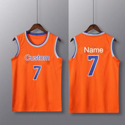 China Wholesale Antibacterial Custom Design Your Own Simple Basketball Shirt Embroidery Basketball Tank Top for sale