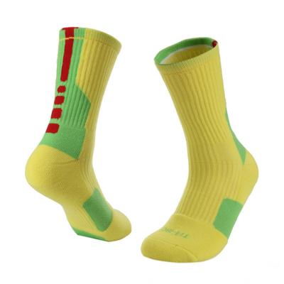 China Hot Sale Antibacterial Elite Basketball Crew Sport Socks Outdoor Climbing Sports Socks for sale