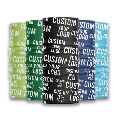 China Fashion Custom Pure Color Sports Bandana With Logo Multifunctional Headwear for sale