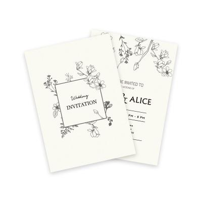 China Luxury Europe Paper Wedding/Greeting Card/Birthday Invitation for sale