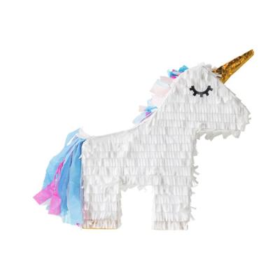 China Customized Paper Unicorn Pinata For Kids Birthday Party Decoration for sale