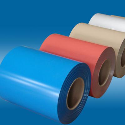 China AA3004 Anti-Slip Color Pre-Painted Aluminum Coils To Cover Sheets for sale