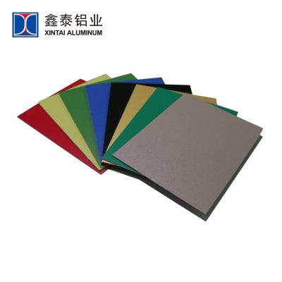 China Decoration Double Side Coated Colored Aluminum Plate Sale for sale