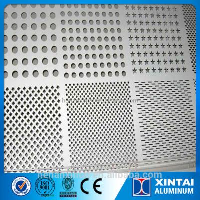 China Construction 1100 Perforated Aluminum Sheet Plate With Punch Holes for sale