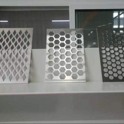 China Punch Decorative Perforated Aluminum Sheet 1100 H24 for sale