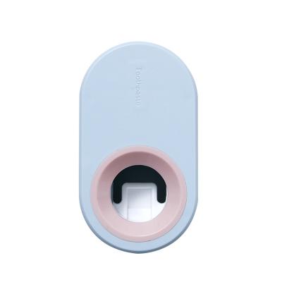 China New Design Viable Selling Automatic Household Toothpaste Dispenser Bathroom Wall Mounted Toothpaste Squeezer for sale