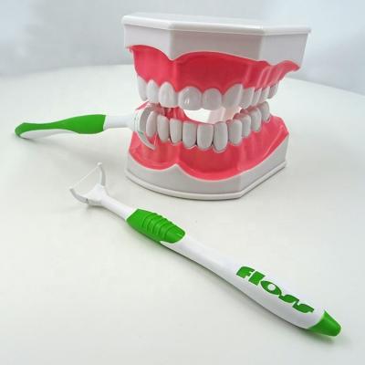 China UHMWPE Y Shape Bonds Floss Picks Dental Floss Holder With Replaceable Floss Head for sale