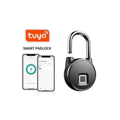 China Waterproof App Control Luggage Padlock Ble wifi padlock for Traval/Backpack/Bike/Locker for sale