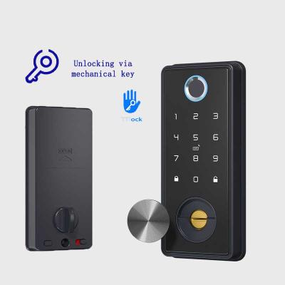 China User Management TTlock Home Electronic Electric App Wifi Smart Lock, Biometric Digital Fingerprint Door Lock for sale