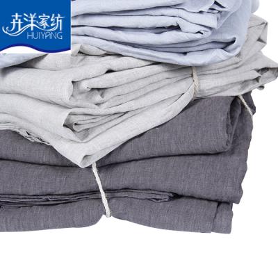 China Absorb sweat; breathable; wholesale french fabric stock lots wear-resisting organic washed linen for sale