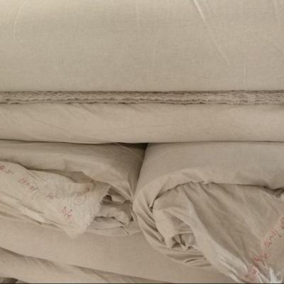 China Viable gray 100% linen fabric for sale