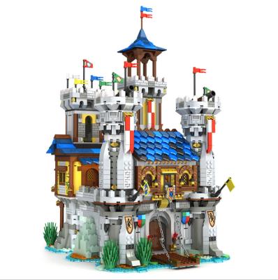 China Electronic Reobrix Toy 66006 Golden Lion Castle Toy House Kids Learning Building Block Compatible Child DIY Brick Toy Legos Educational Gift for sale