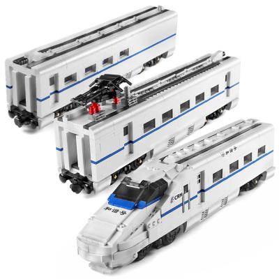 China Toy New Arrival Electronic Mold King 12002 World Railway Magnetic Blocks Compatible with all major legoing brand of mini figures for sale