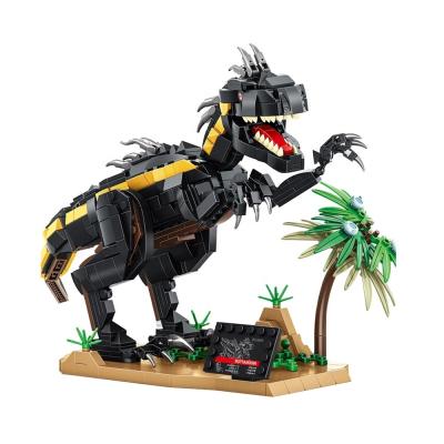 China 2021 Electronic toy amazon hot sale 611004 dinosaur animal world park kits building blocks diy plastic set for sale